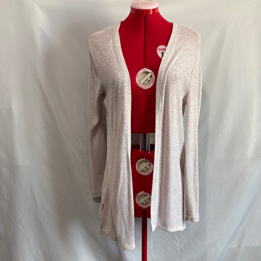 Streetwear Society Light Beige Open Cardigan